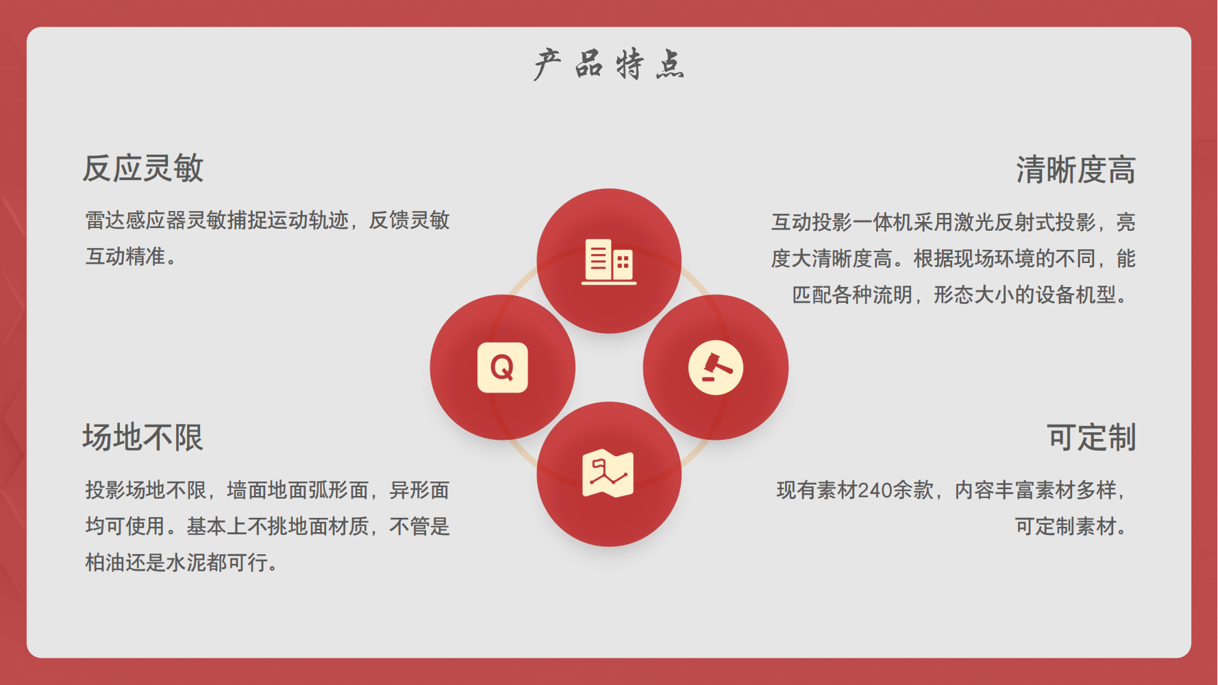 互动投影节日素材之新年