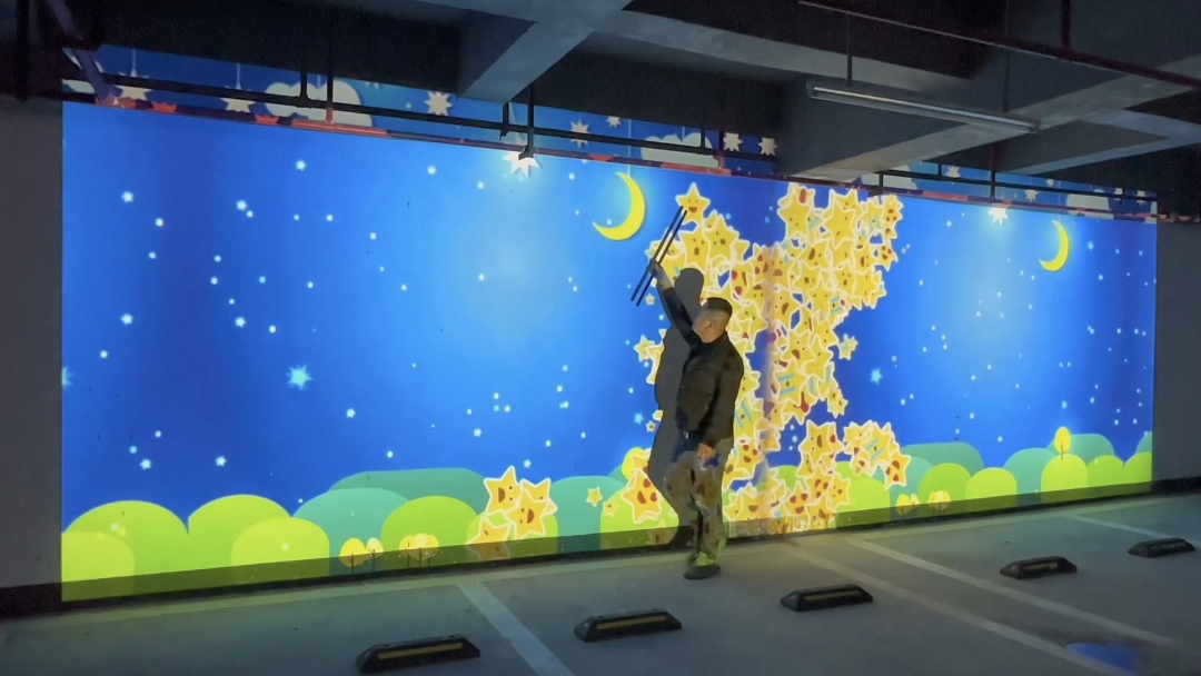 互动投影素材展示