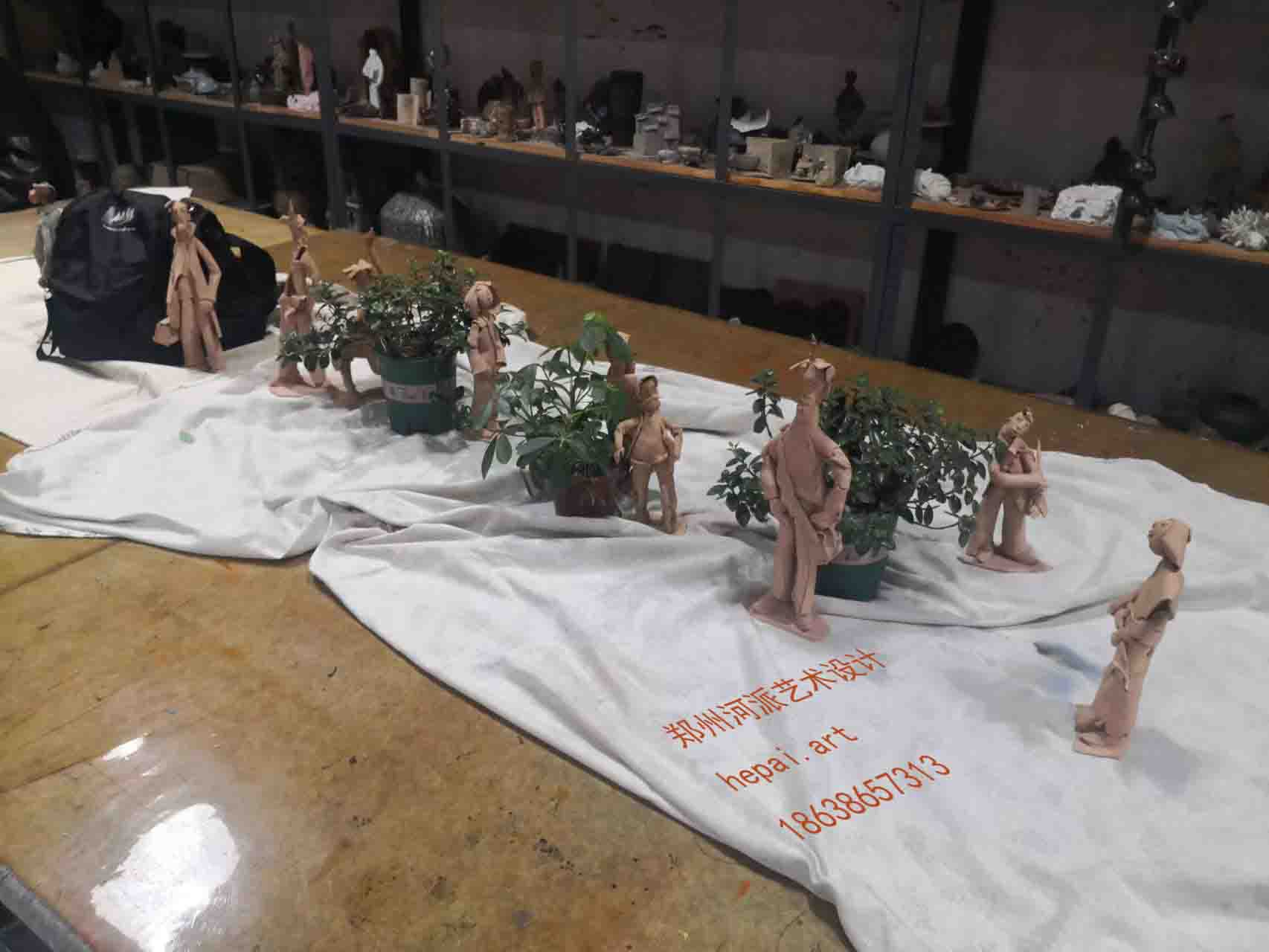 艺术家陶艺家雕塑家作品出租