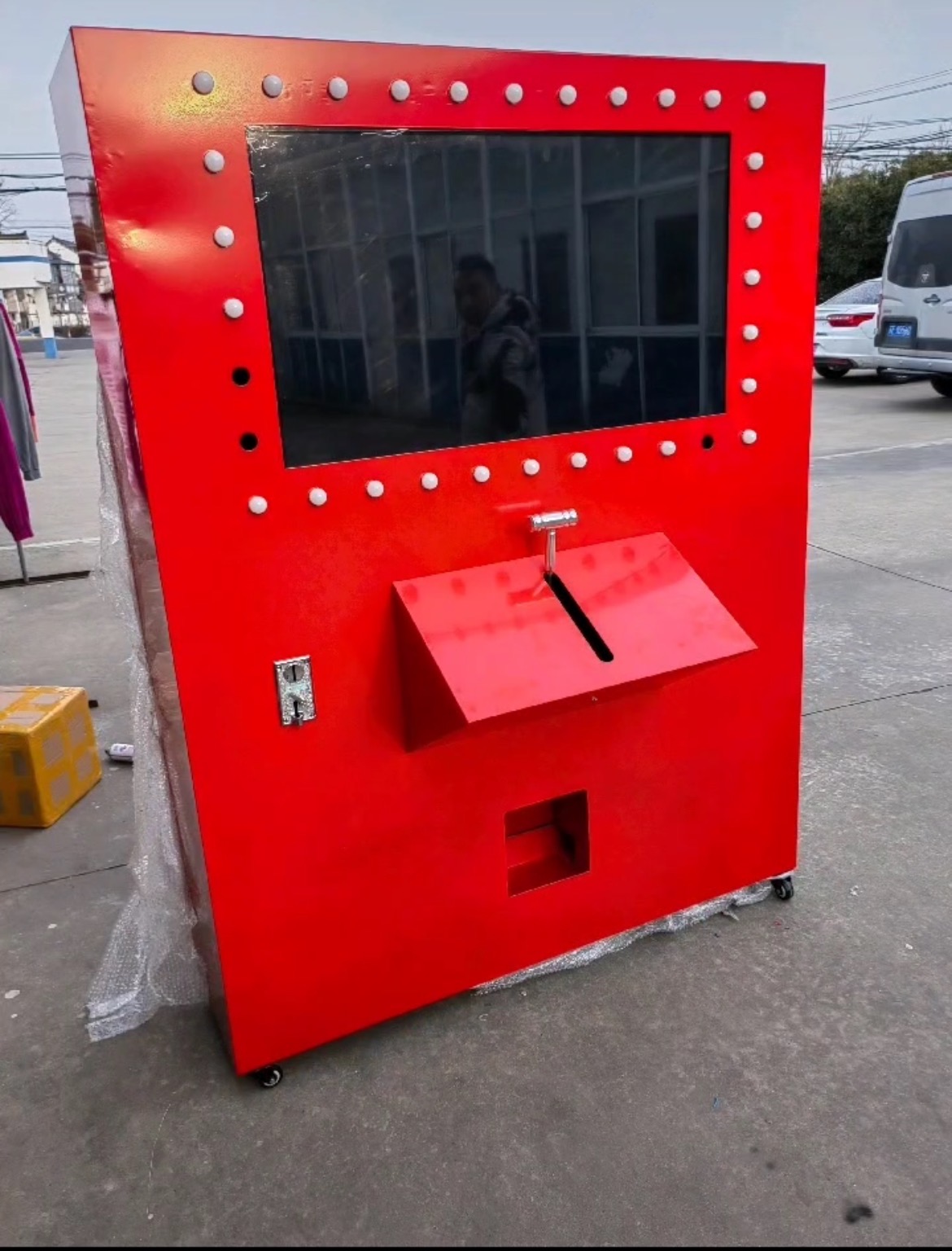 定制拉霸机礼品抽奖机互动装置