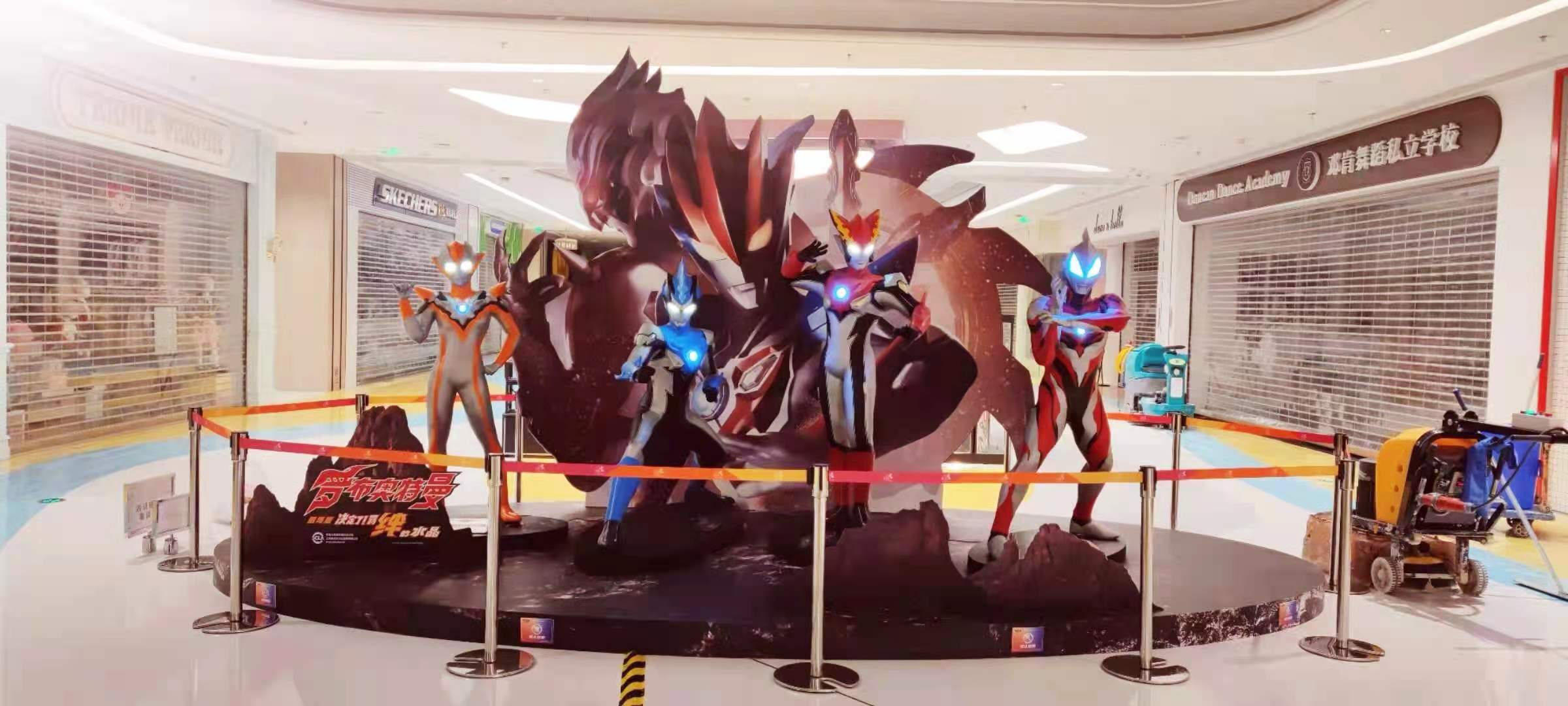 商场美陈快闪现场效果