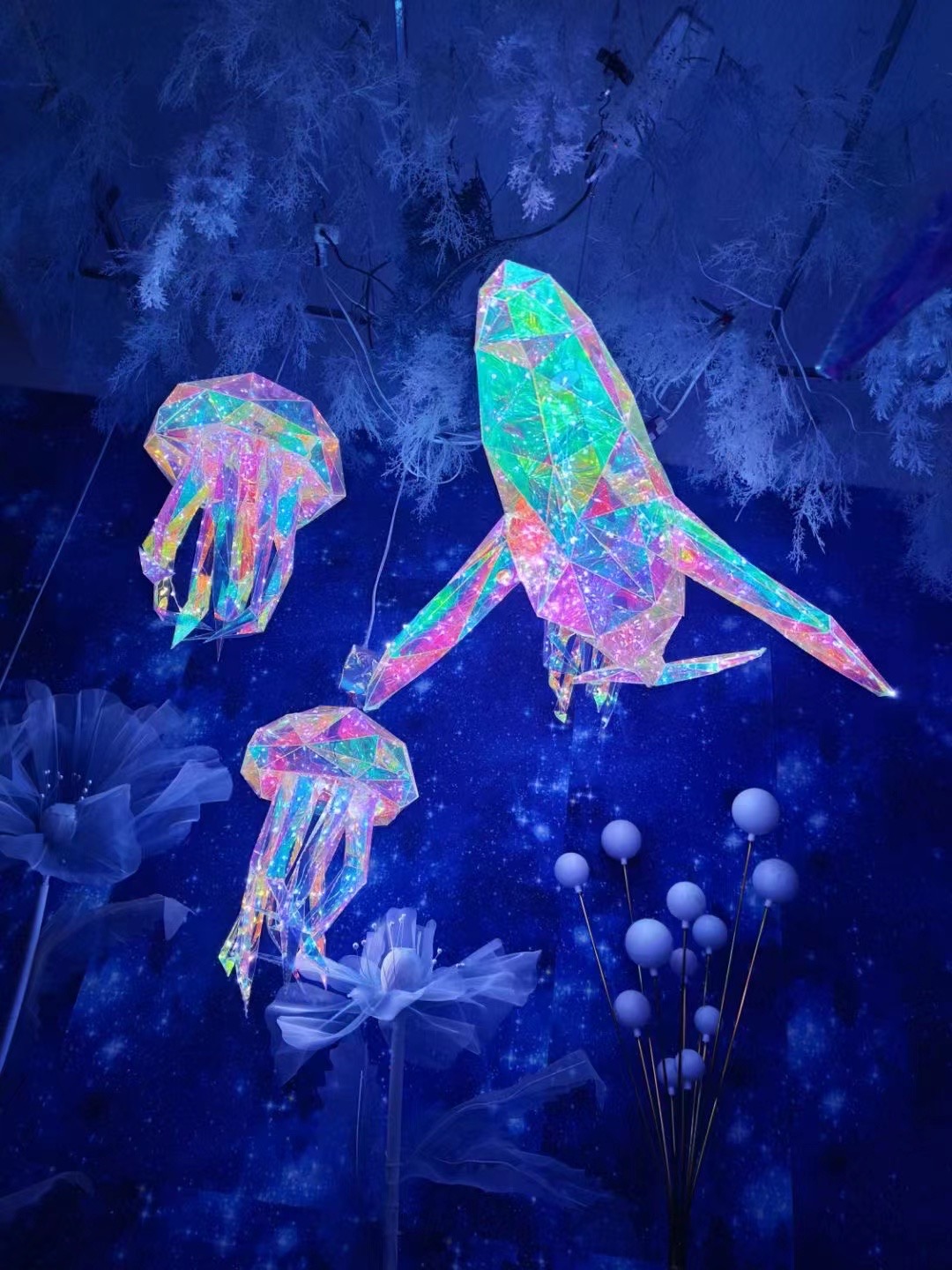 幻彩系列海洋主题吊饰极地动物造型可定制