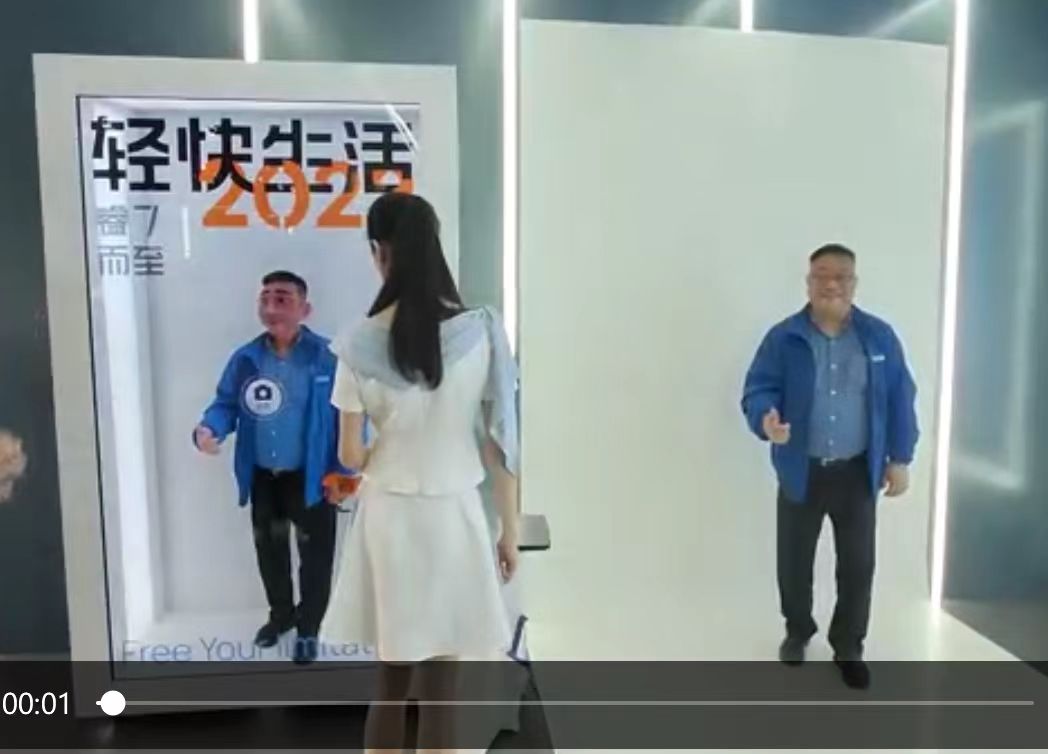 卡通人像复刻机 <font style="color: #FF8F00 !important;">5G</font>全息柜 一比一复刻