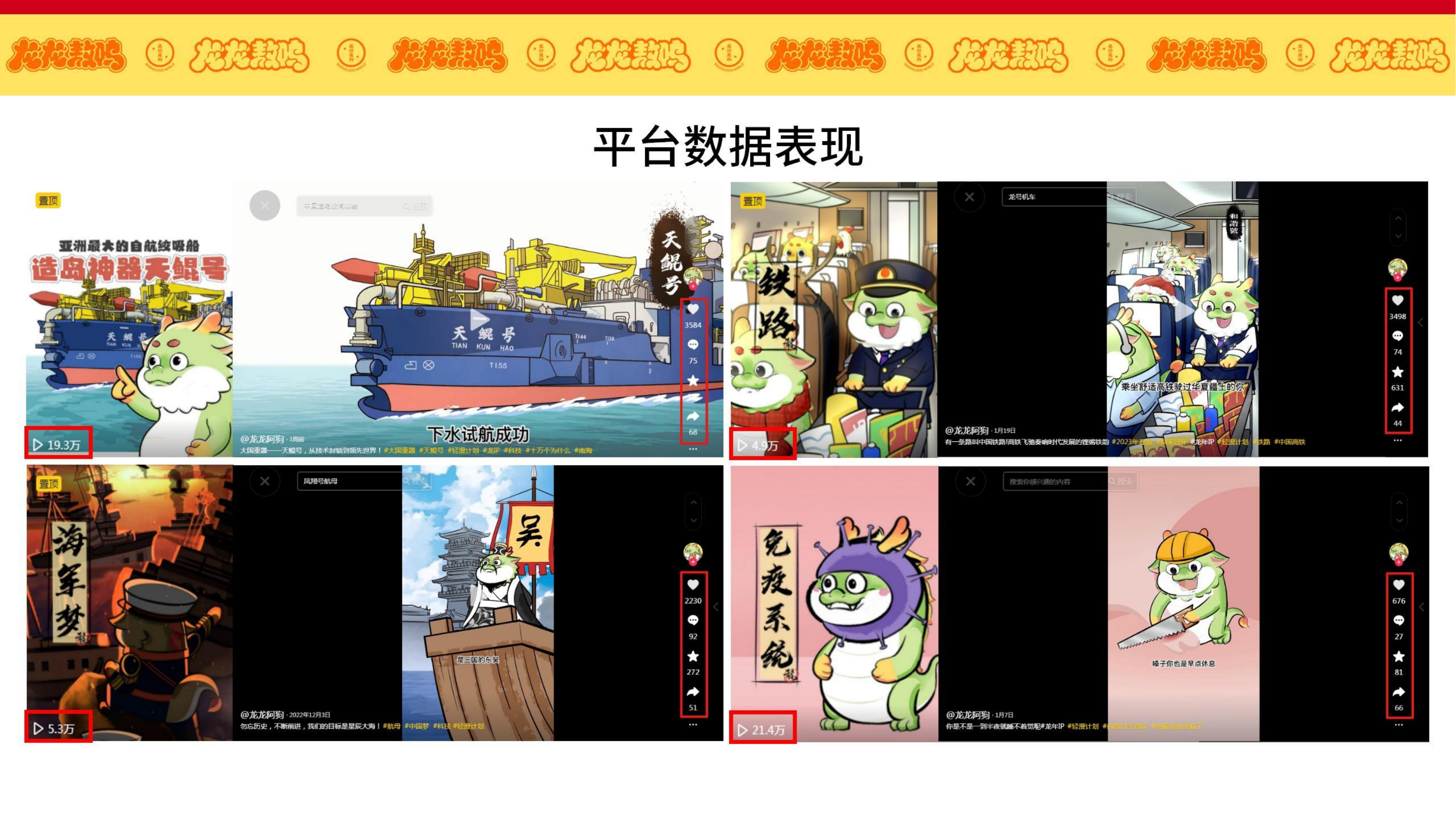 龙龙敖呜——龙年IP