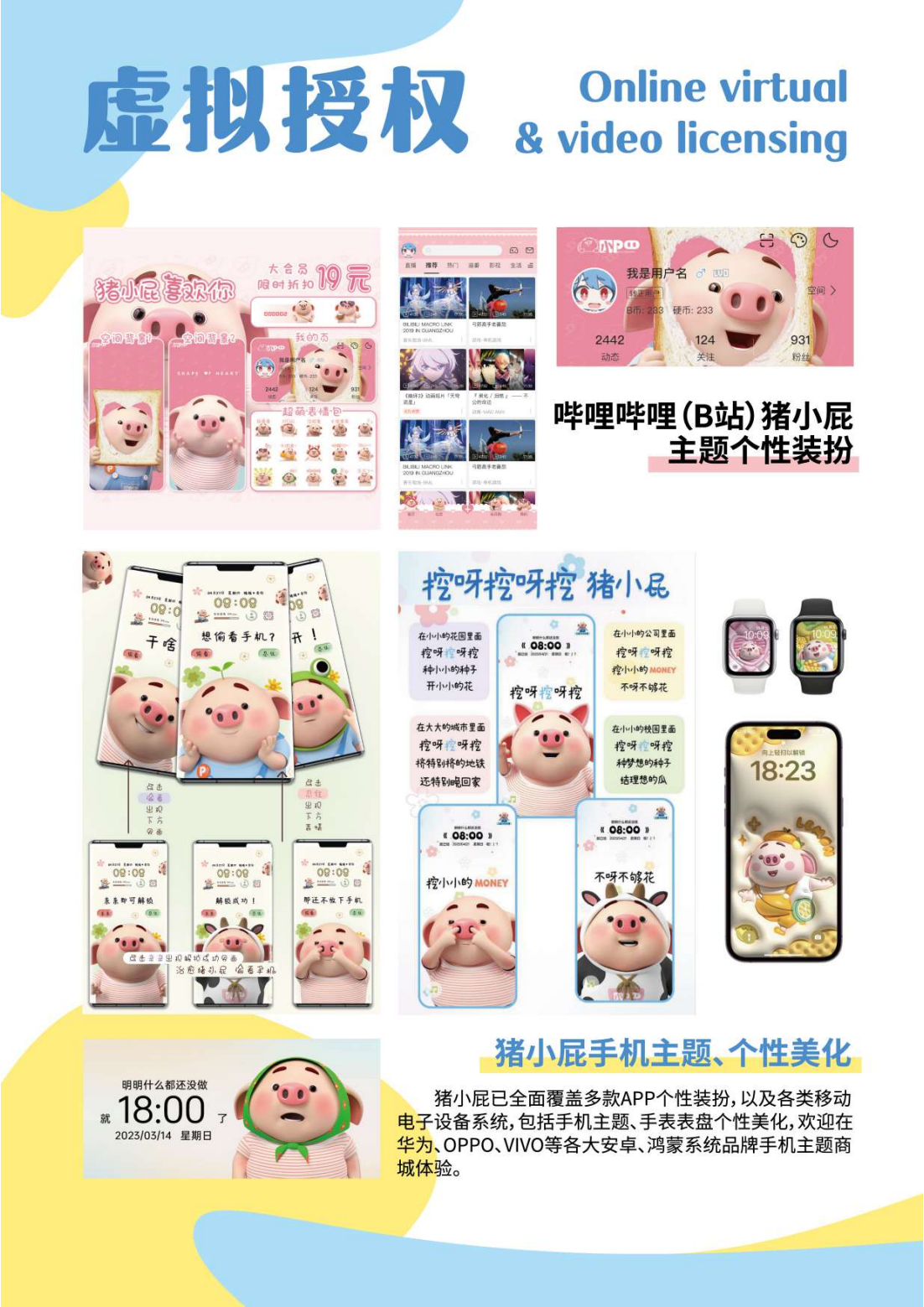 猪小屁IP形象授权