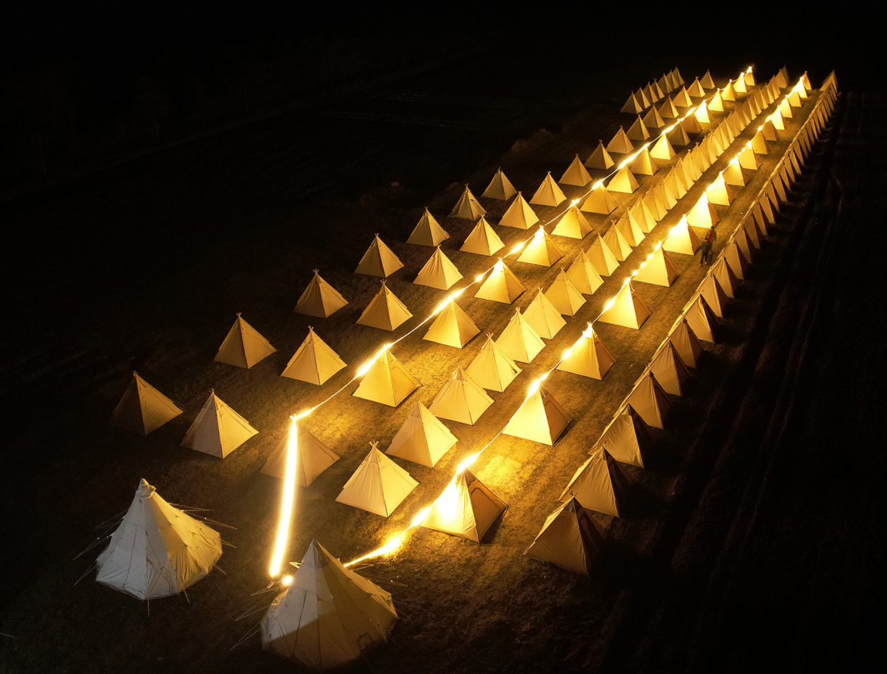 阿拉善左旗|银川周边|户外场地天幕租赁搭建活动策划