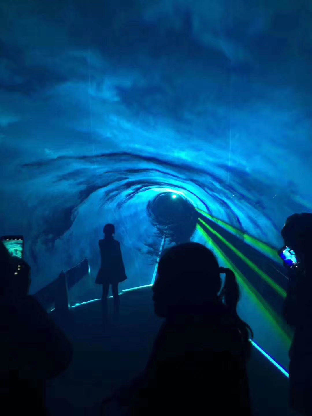 梦幻暖场北极光沉浸式体验打卡景观公园