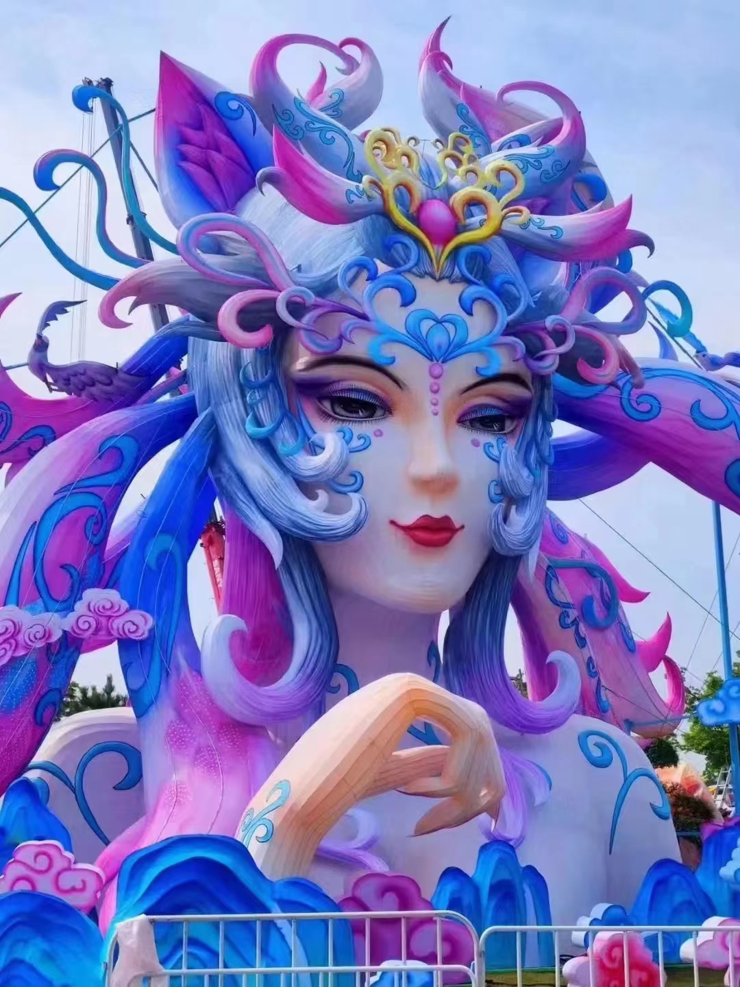 龙年花灯造型大型年会灯会灯光秀厂家