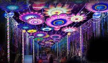 龙年花灯造型大型年会灯会灯光秀厂家