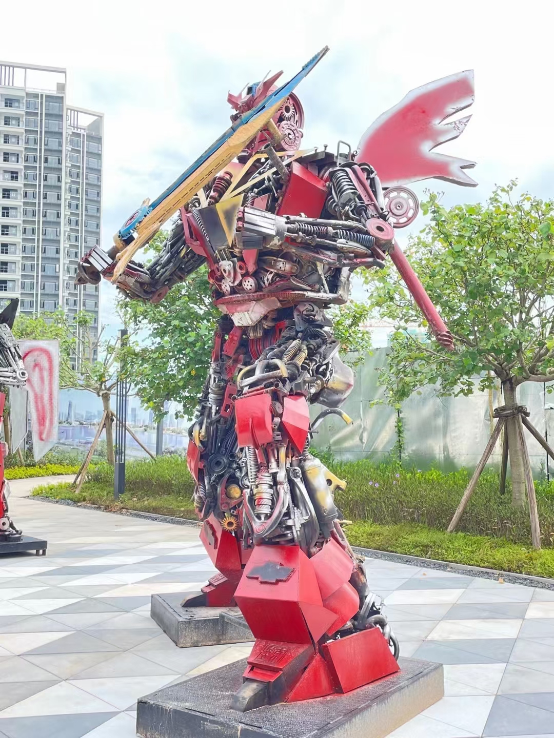 铁艺变形金刚暖场活动租赁