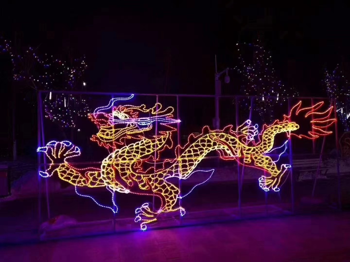 传统灯光造型 灯光亮化