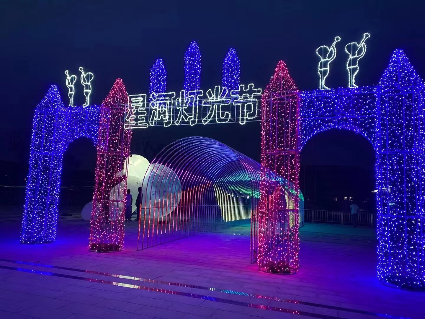 传统灯光造型 灯光亮化