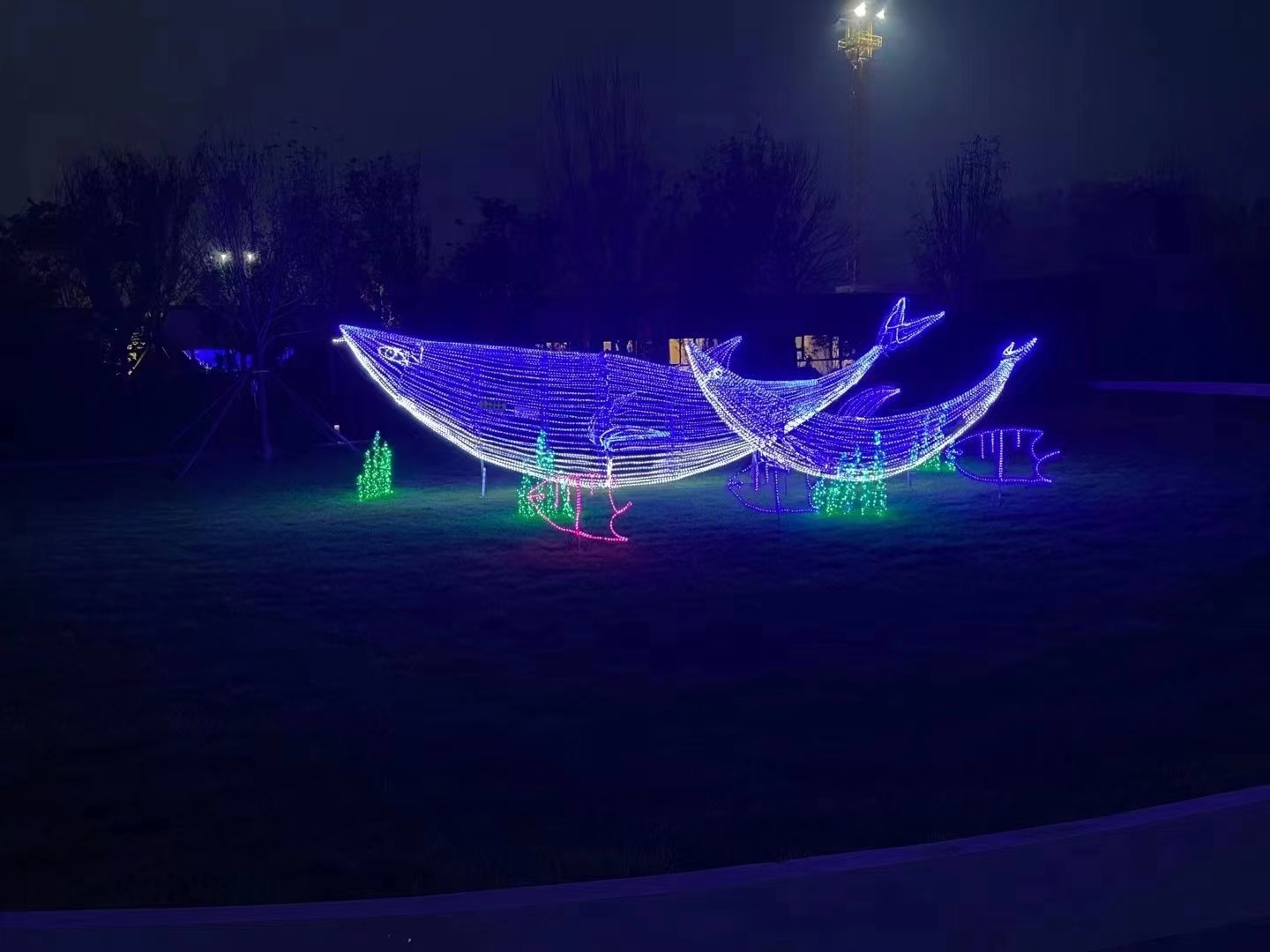 传统灯光造型 灯光亮化
