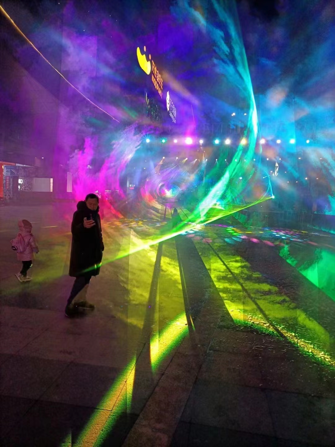 梦幻灯光节造型展地面树木量化插地花灯出租出售