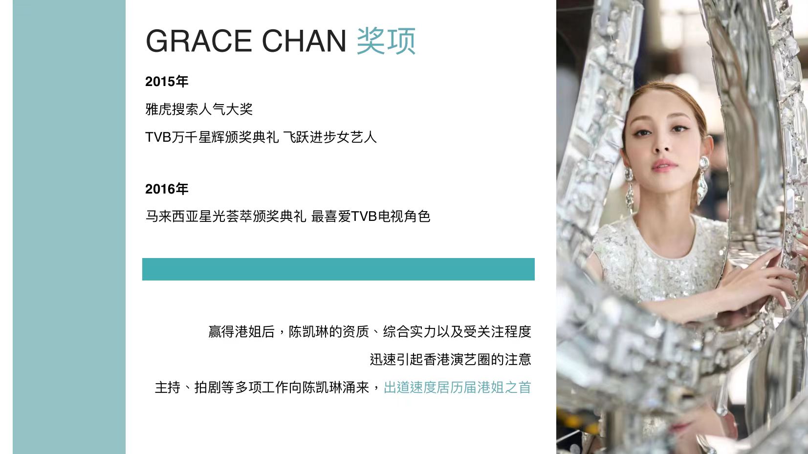 香港模特主持人陈凯琳