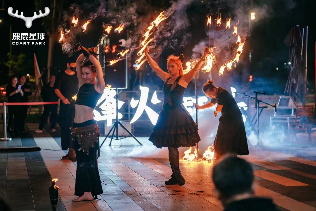 火壶 火舞poi/火舞表演/火焰魔方