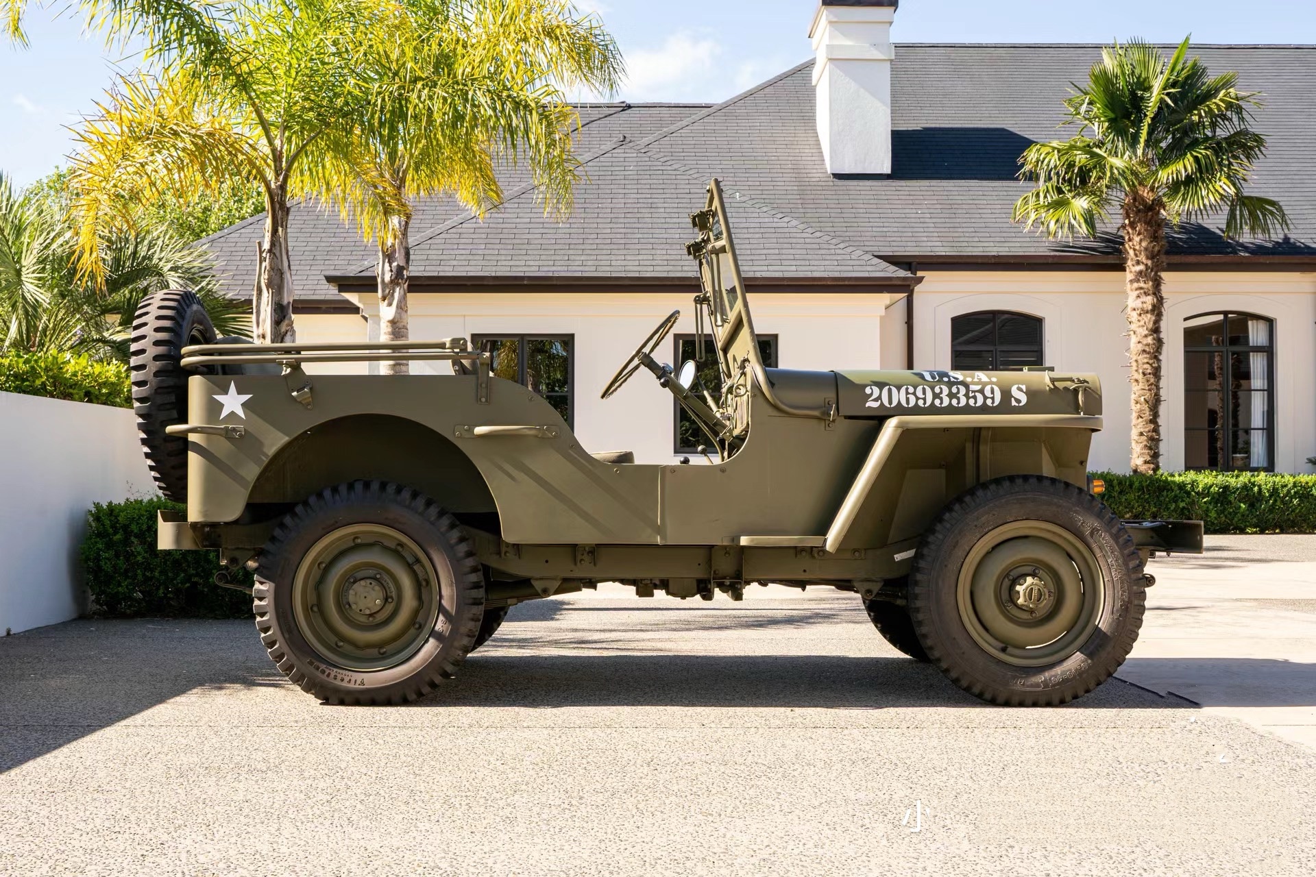 现货jeep威利斯二战越野车可开动体验军官车可动模型