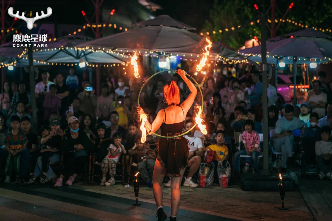 流动艺术火舞poi/火舞表演/火焰魔方