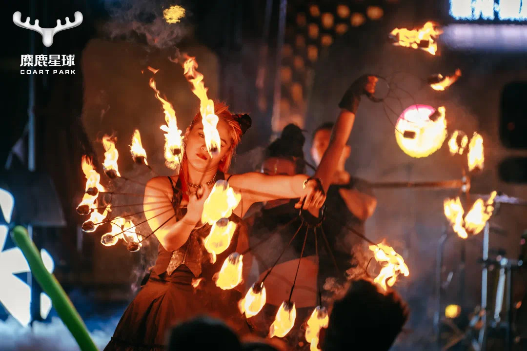 火壶 火舞poi/火舞表演/火焰魔方