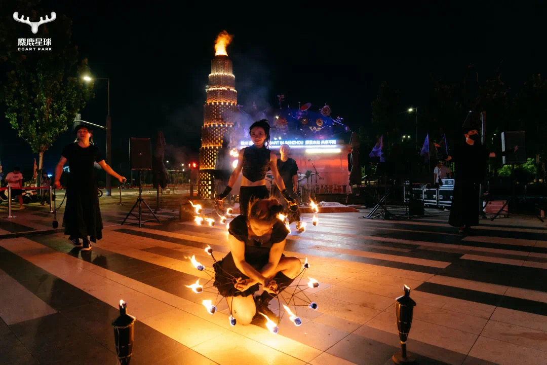 火壶 火舞poi/火舞表演/火焰魔方