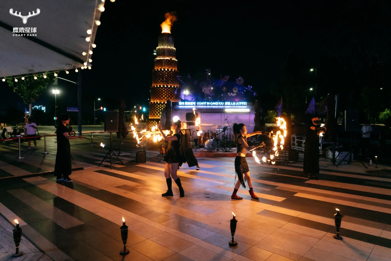 火壶 火舞poi/火舞表演/火焰魔方
