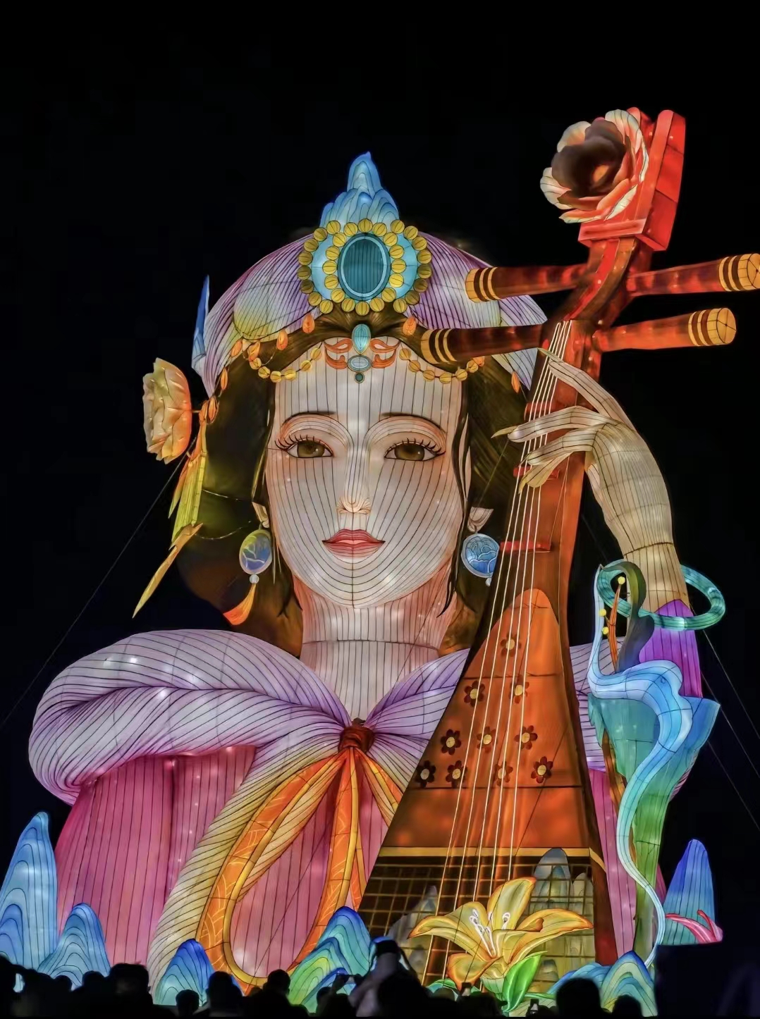 女神图（彩灯）花灯