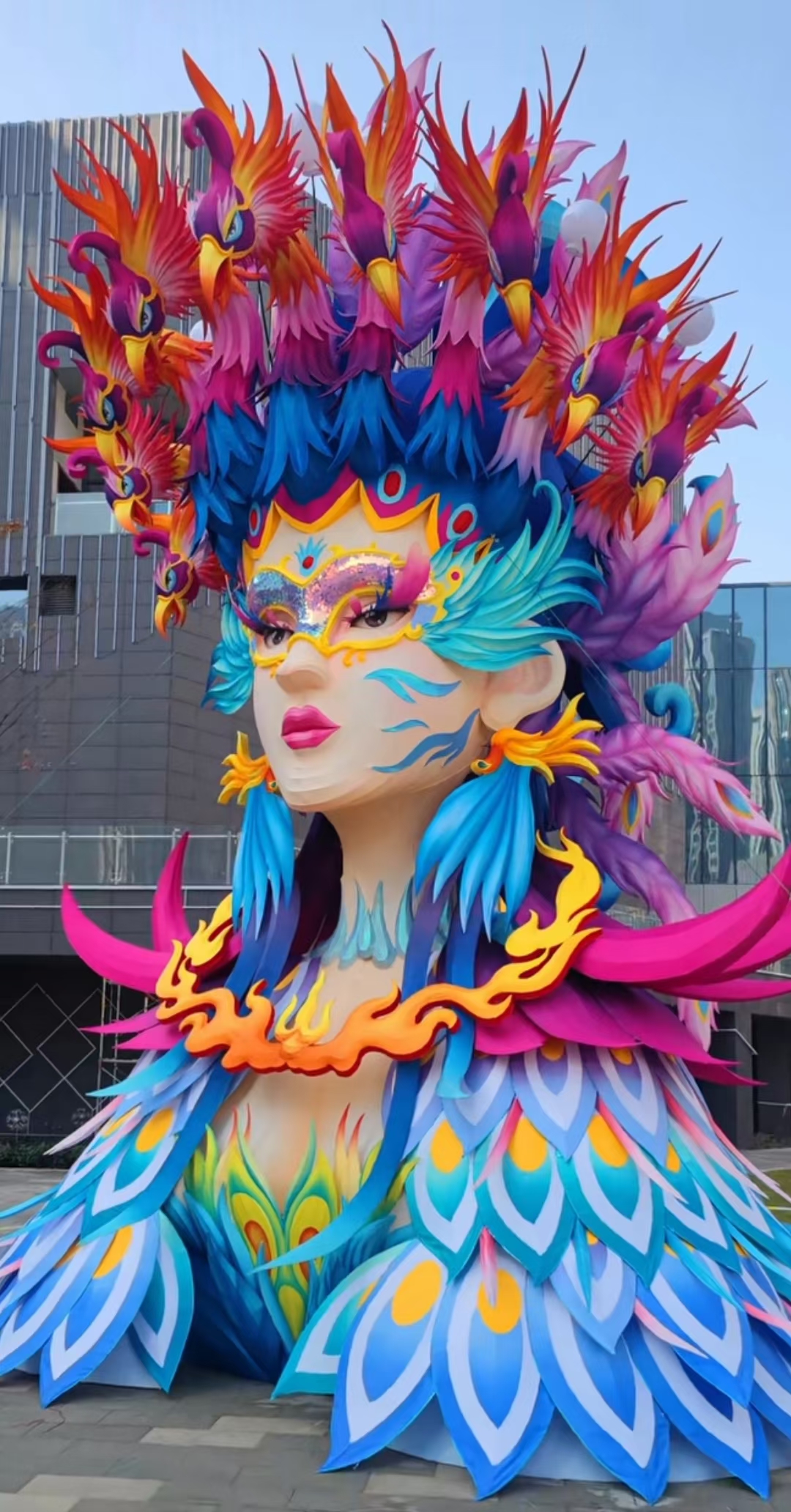 女神图（彩灯）花灯