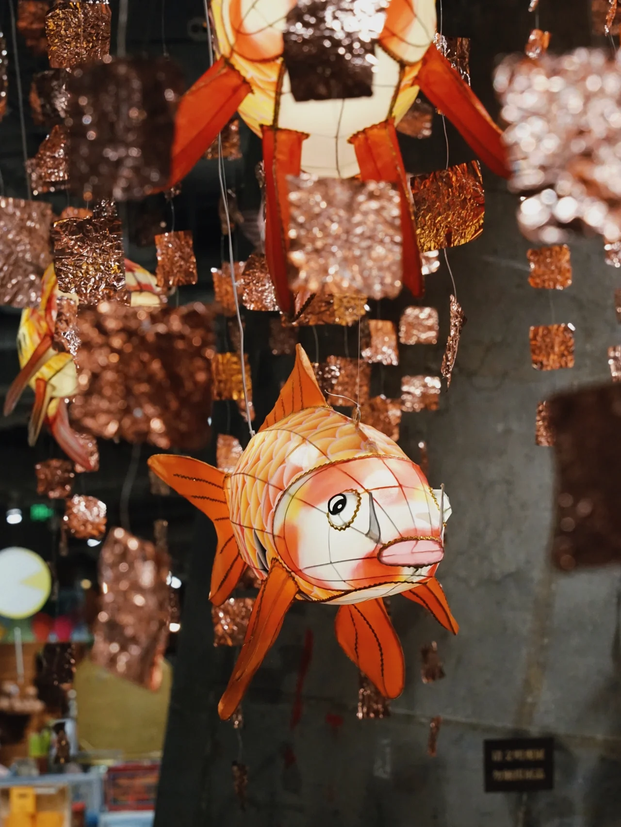 鲤鱼灯笼花灯
