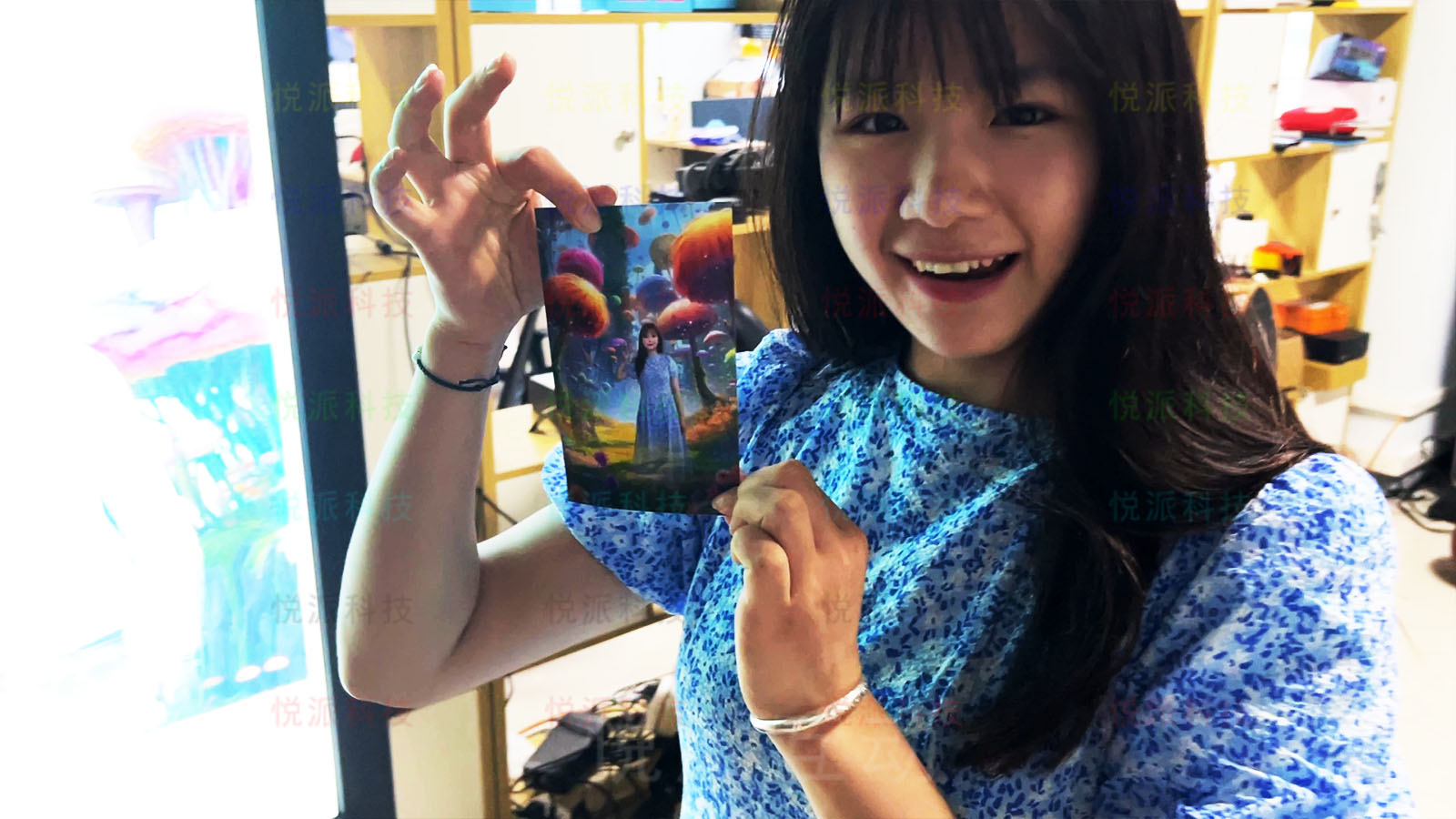 可移动拍照机品牌魔法变身拍照互动装置