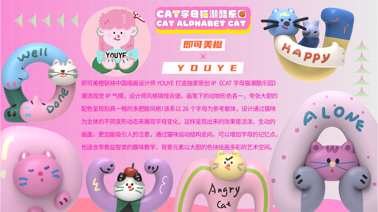 【CAT字母猫潮酷乐园】潮流视觉气模