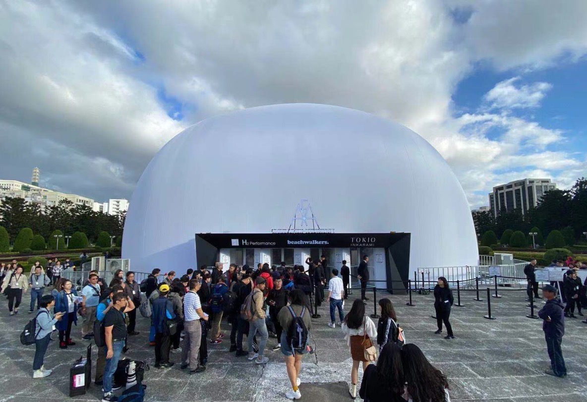 胶囊型充气Dome