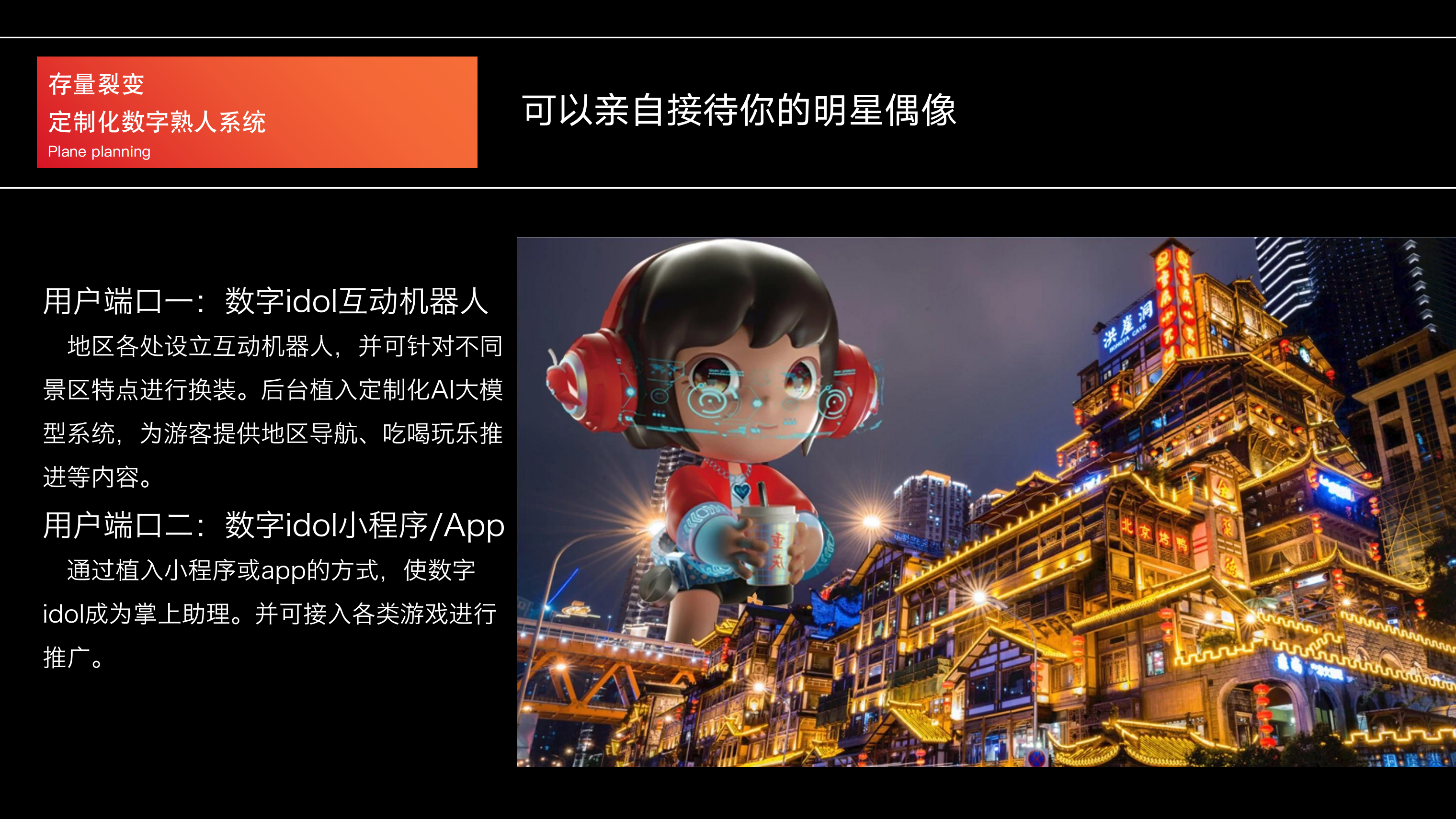 数字idol定制