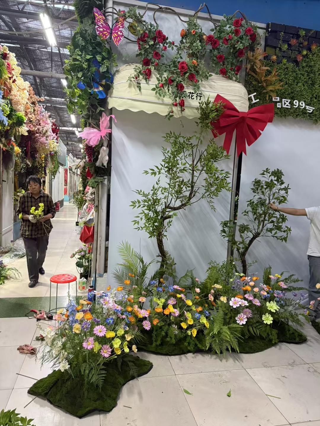 花艺绿植美陈布置