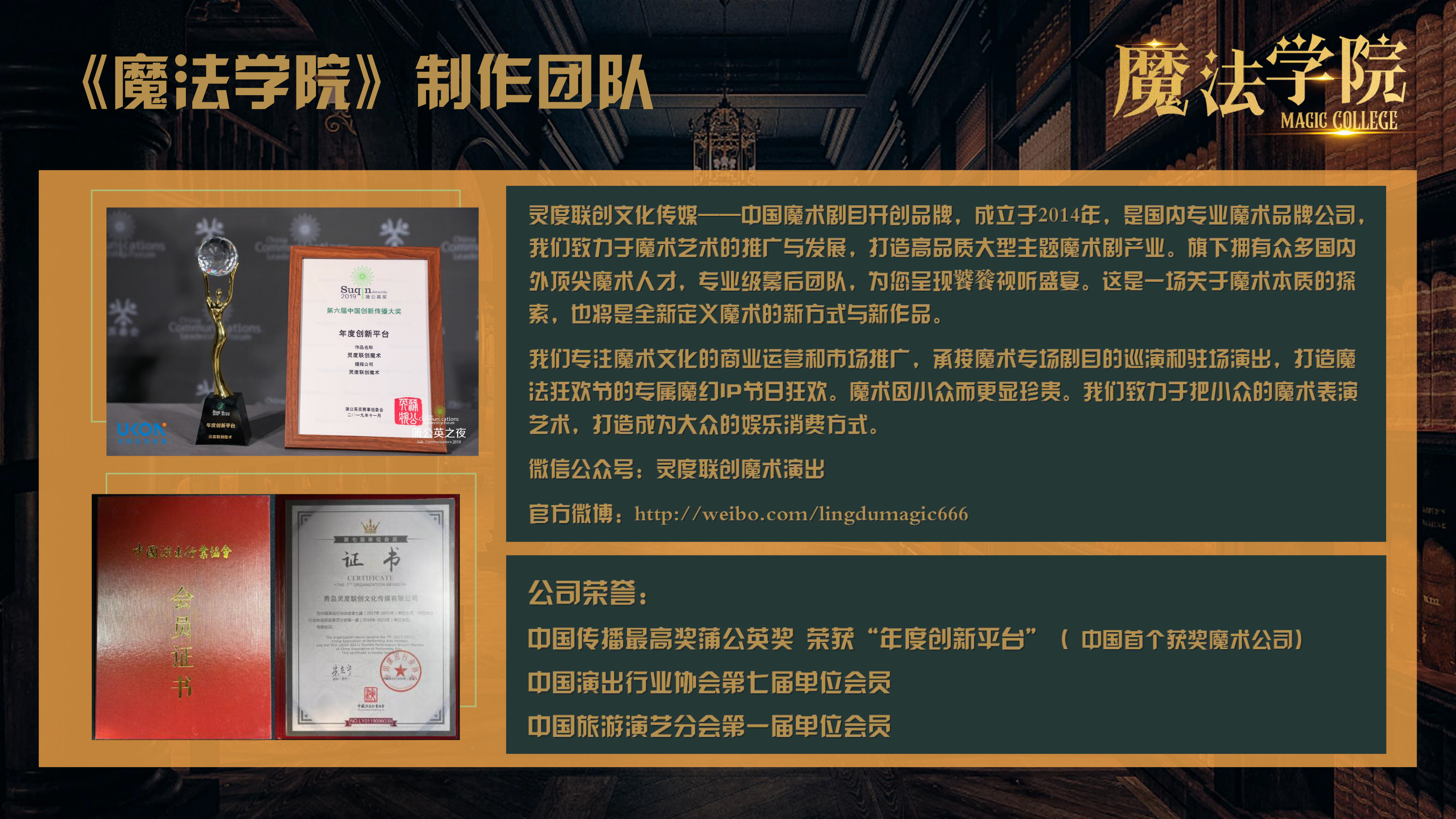 《魔法学院》沉浸式亲子互动魔术剧 景区文旅策划商场开业周年庆