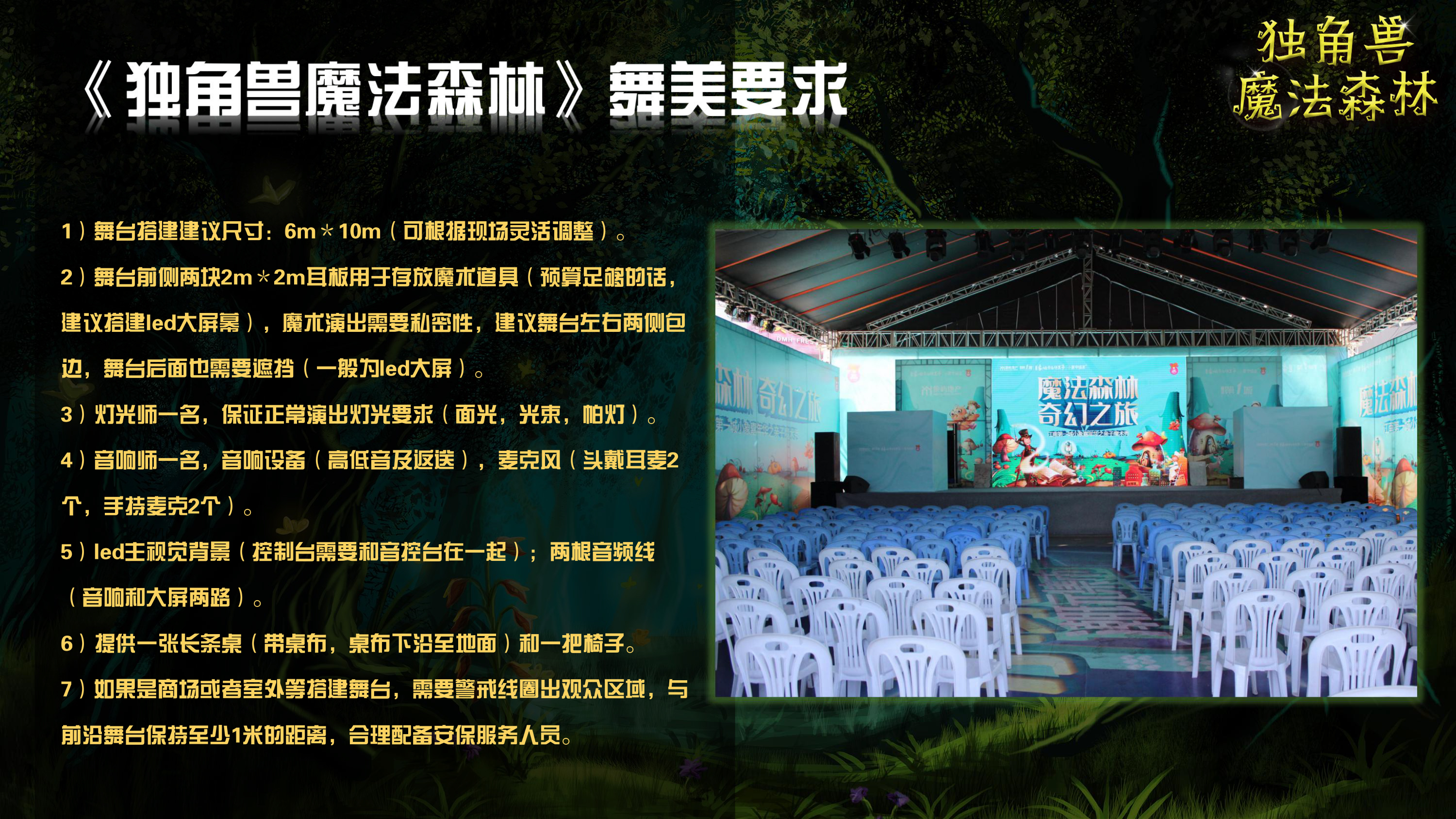 《独角兽魔法森林》原创卡通形象IP亲子魔术剧 商场游乐园策划