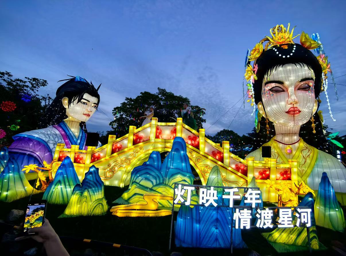 景区主题灯光亮化，不夜城场景打造