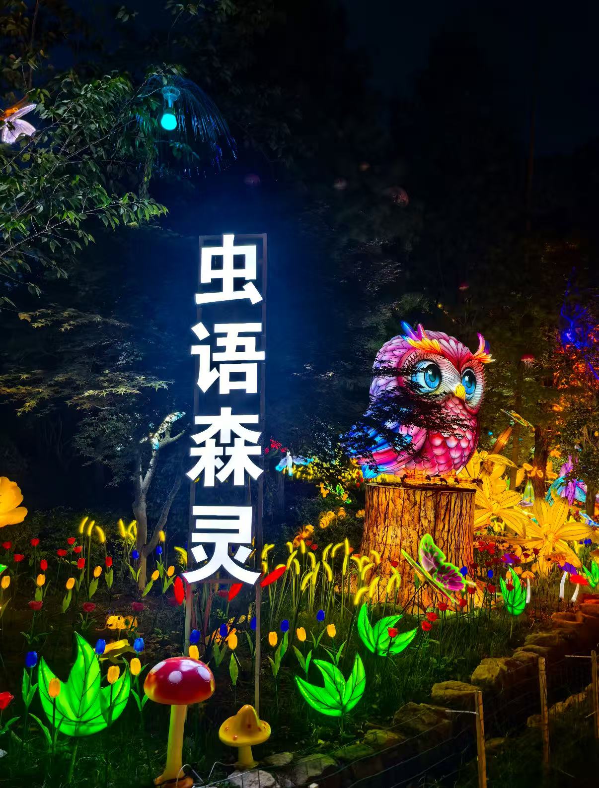 景区主题灯光亮化，不夜城场景打造