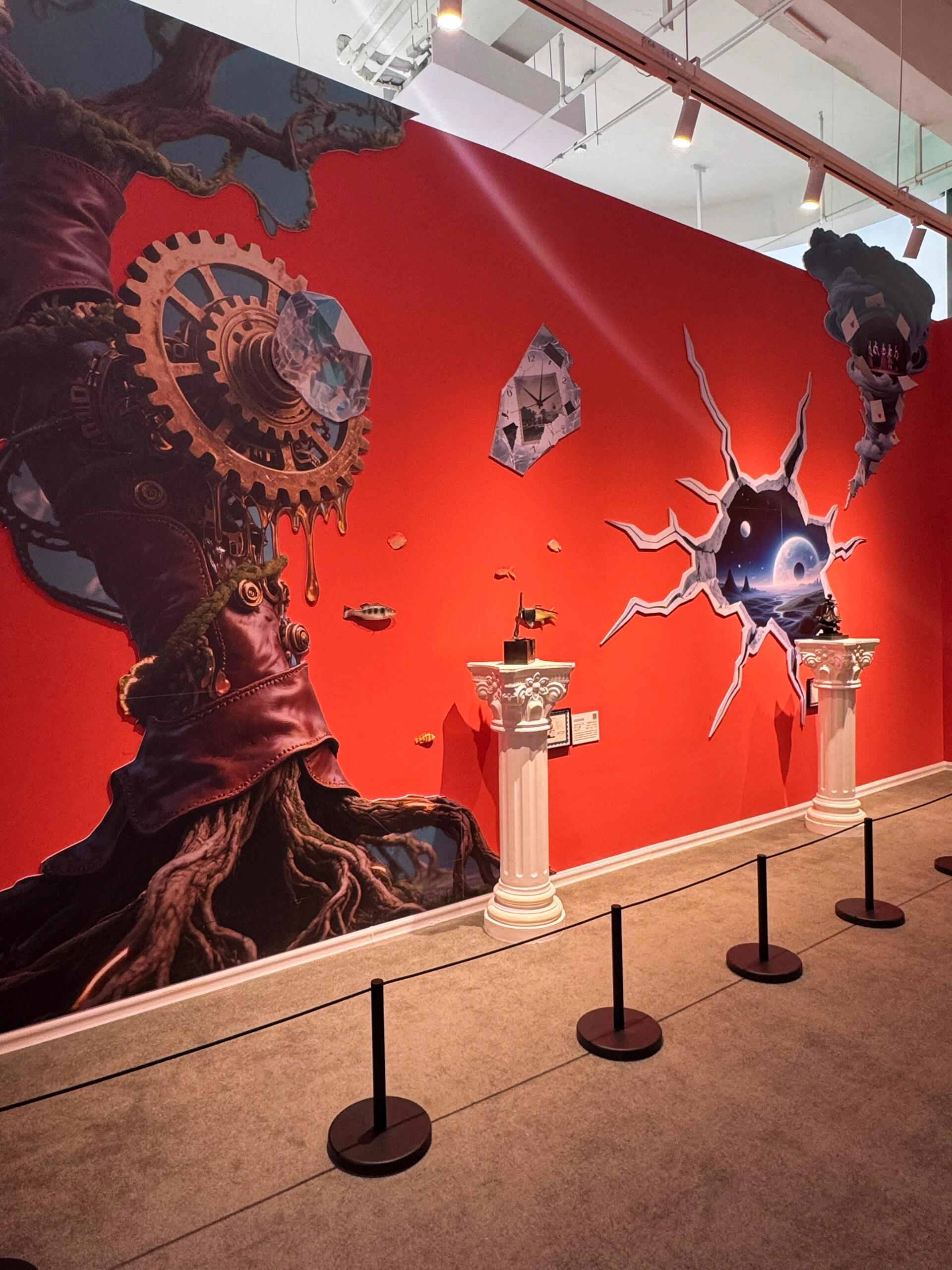 达利真迹雕塑展