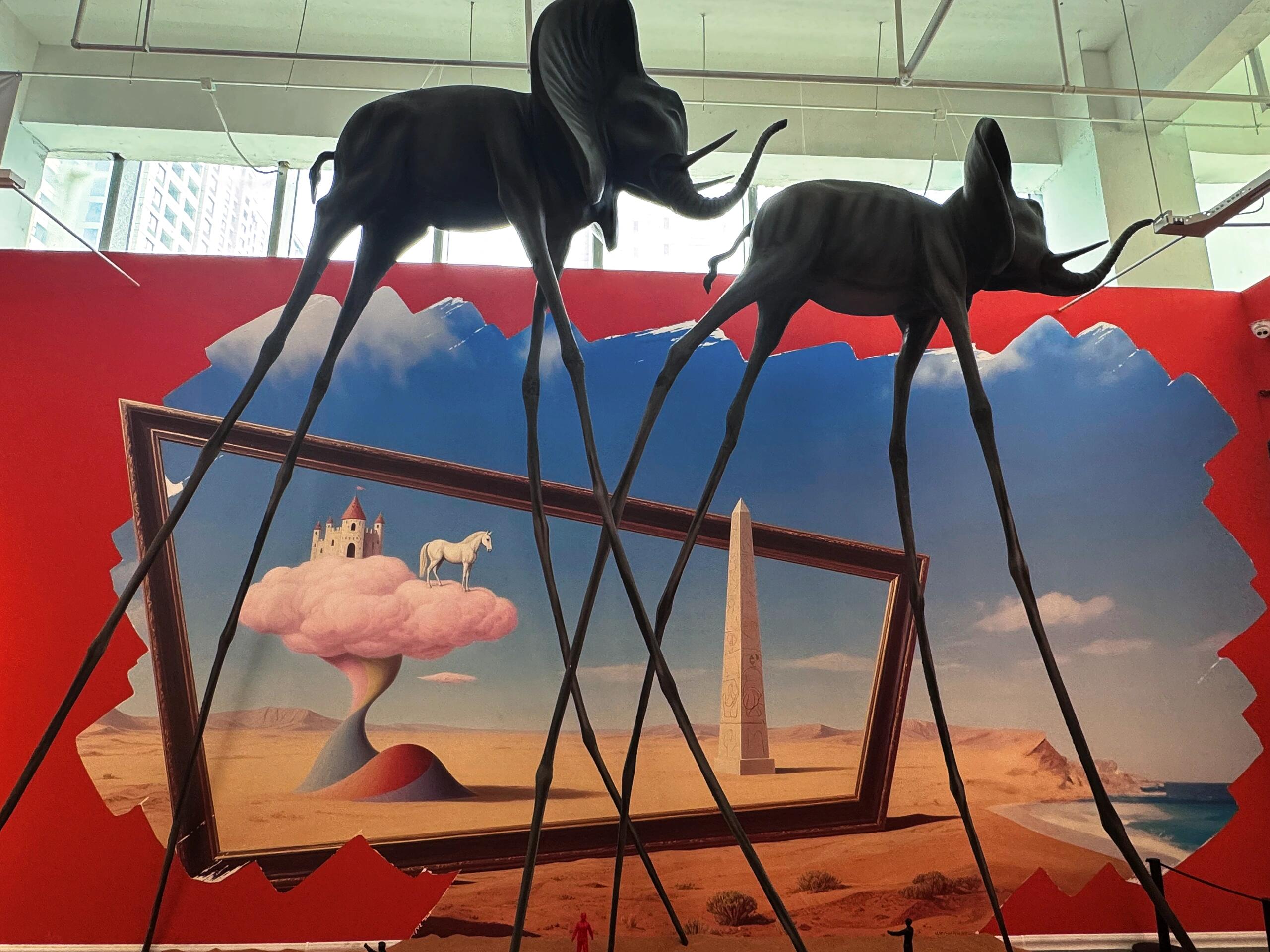 达利真迹雕塑展