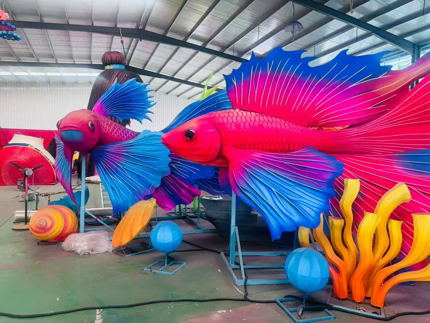 马年主题花灯，春节花灯定制