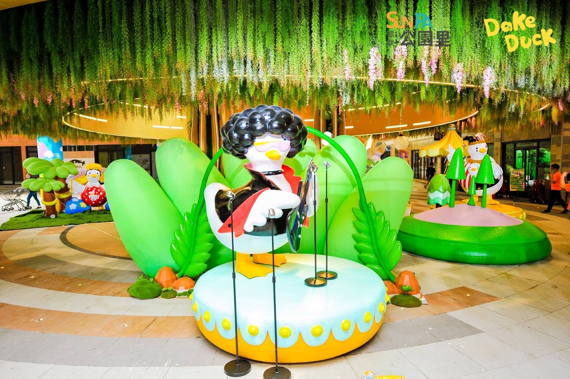 大可鸭Dake Duck IP授权美陈展