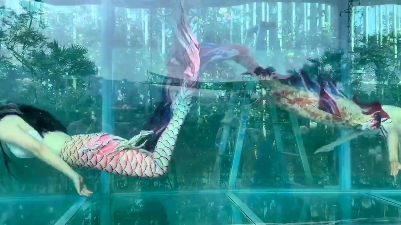 美人鱼表演出租全国商演活动暖场活动策划方