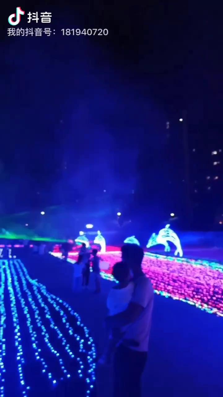河南驻马店鑫汇公馆灯光节活动