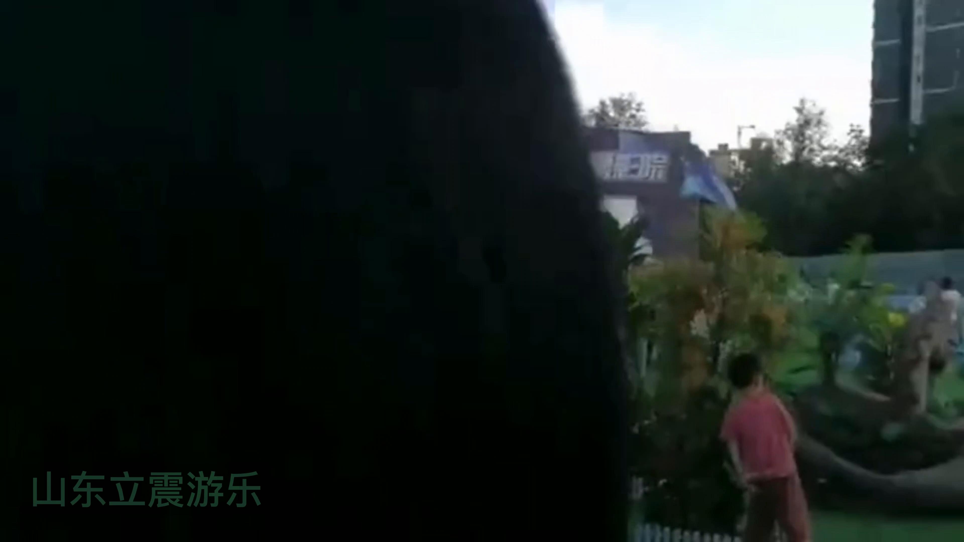 陕西彬州奥体中心钢骨架球幕影院活动