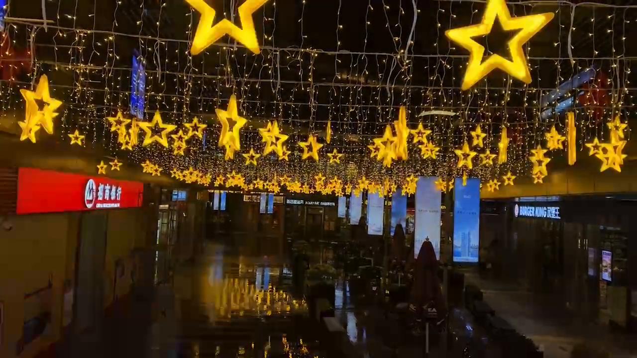 杭州 EAC商业综合体  天幕亮化