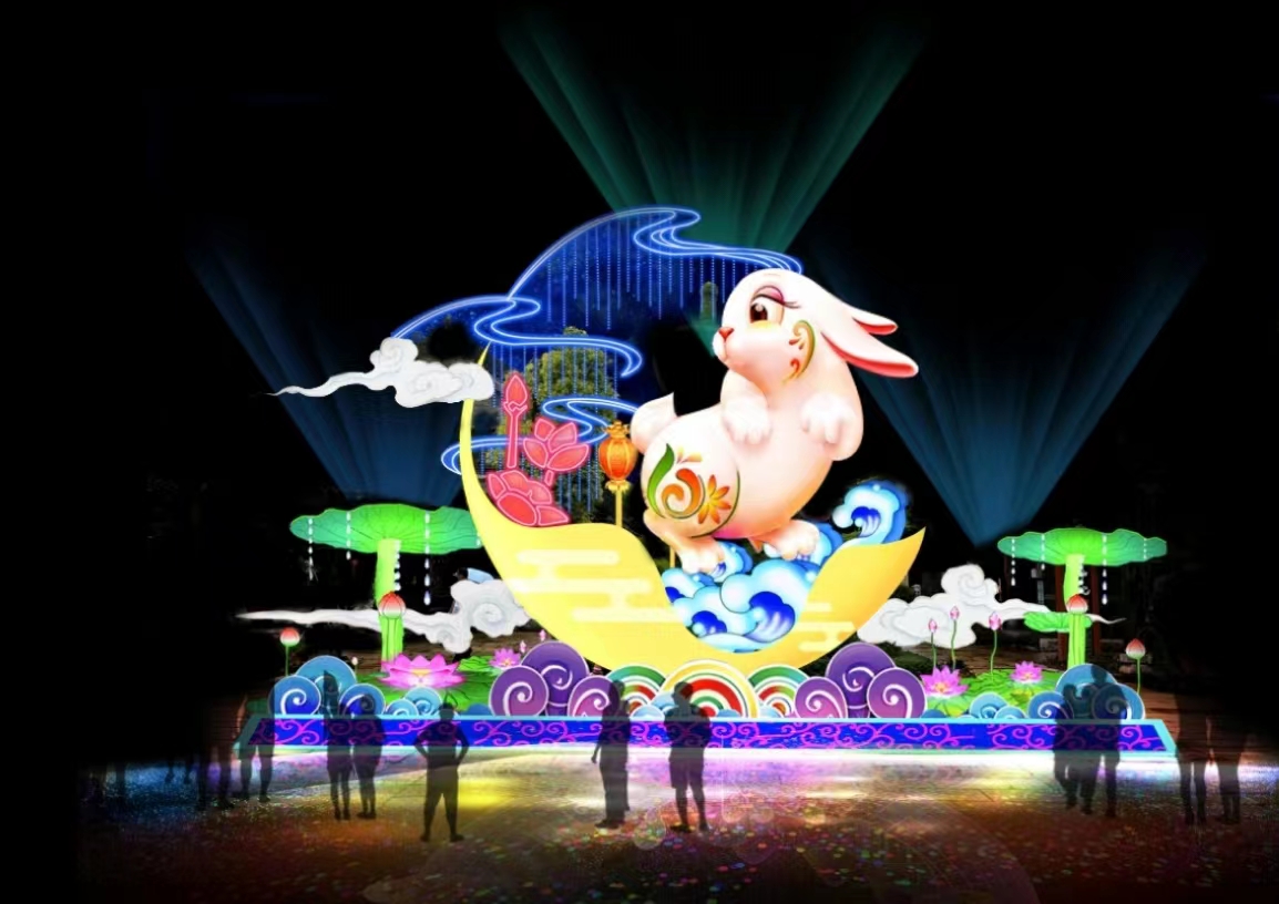 2023兔年花灯