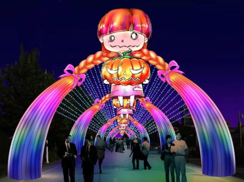 万圣节美陈