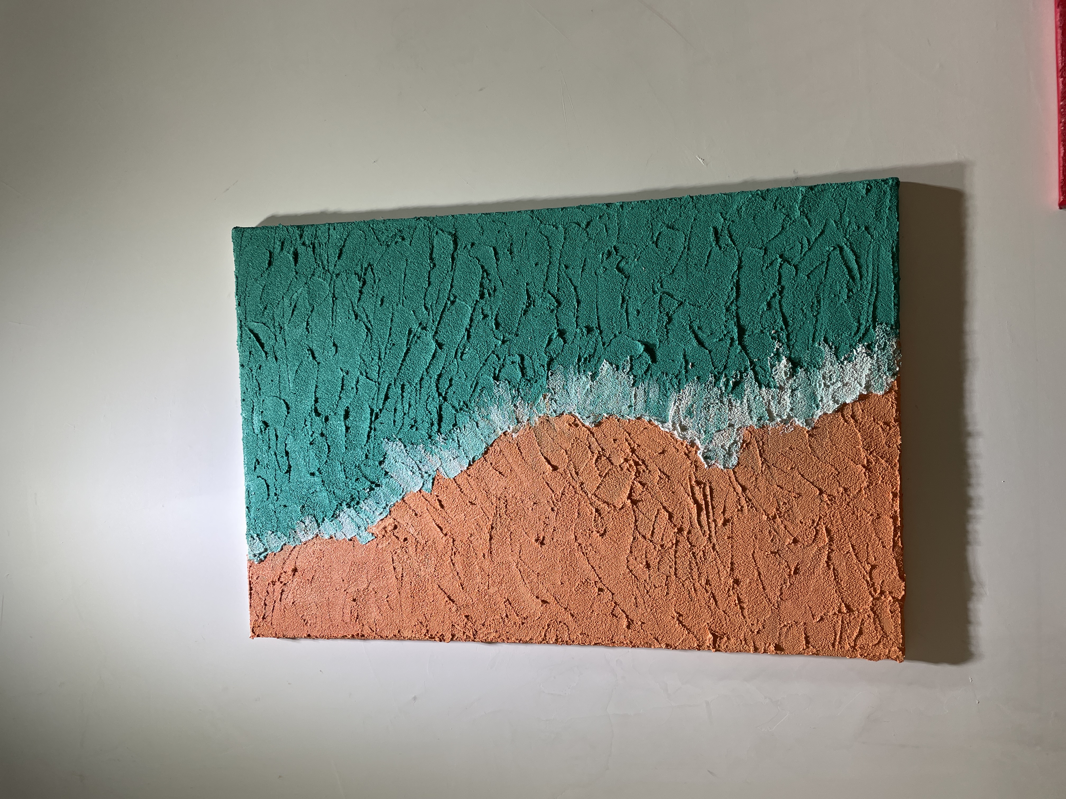 流体熊肌理画奶油胶石膏娃娃古风国潮diy