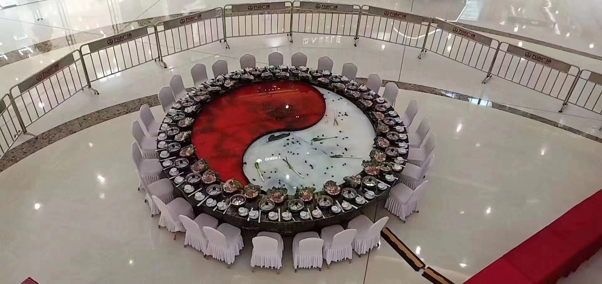 万人大火锅商场暖场互动
