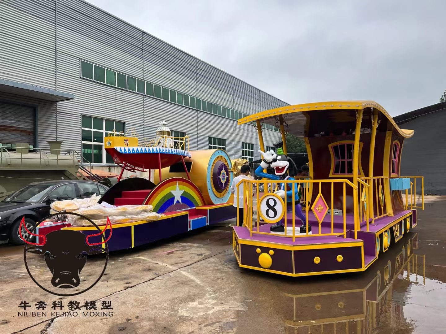 湖南大型巡游花车出租出售可承载十人左右